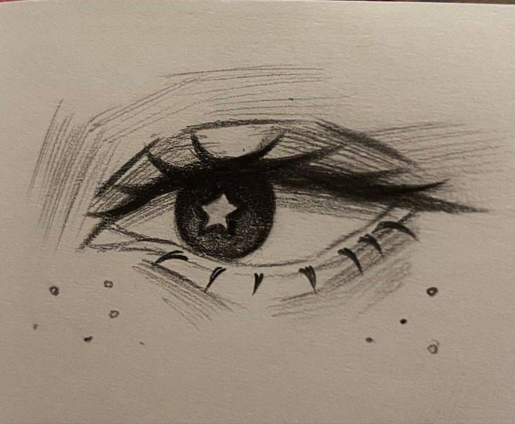 Aesthetic Drawing Eye