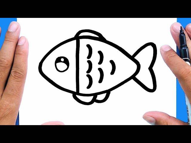 Betta Fish Pencil Drawing