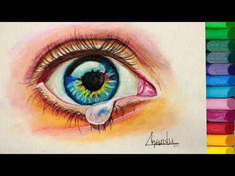 Charcoal Eye Sketch