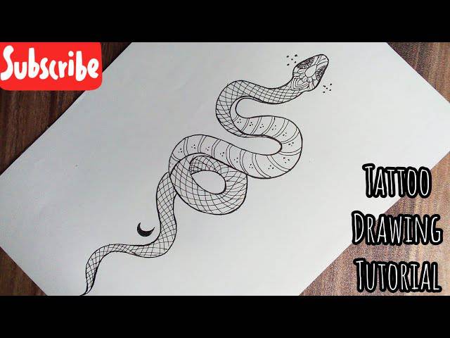 Cobra Face Drawing