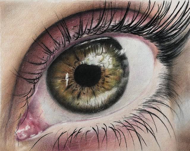 Colour Eye Drawing