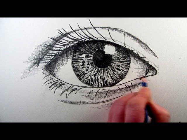 Cute Simple Eye Drawing