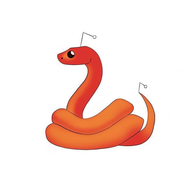 Cute Snake Drawing