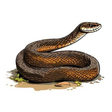 Draw A Rattlesnake