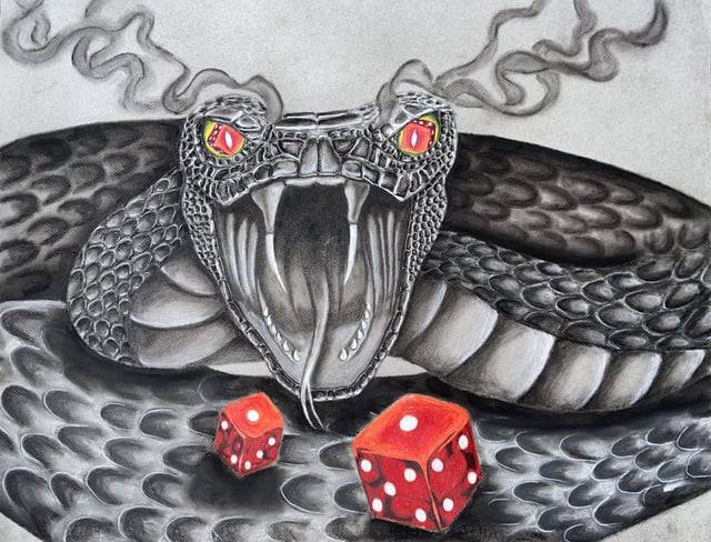 Rattlesnake Cartoon Drawing